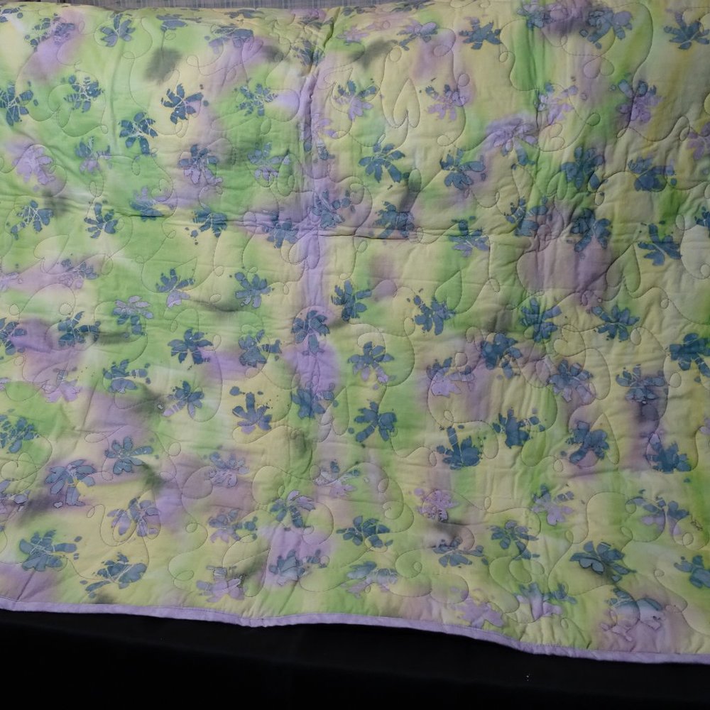 Hand Crafted Cat Lap Quilt Stunning 40" x 39" - Picture 14 of 16